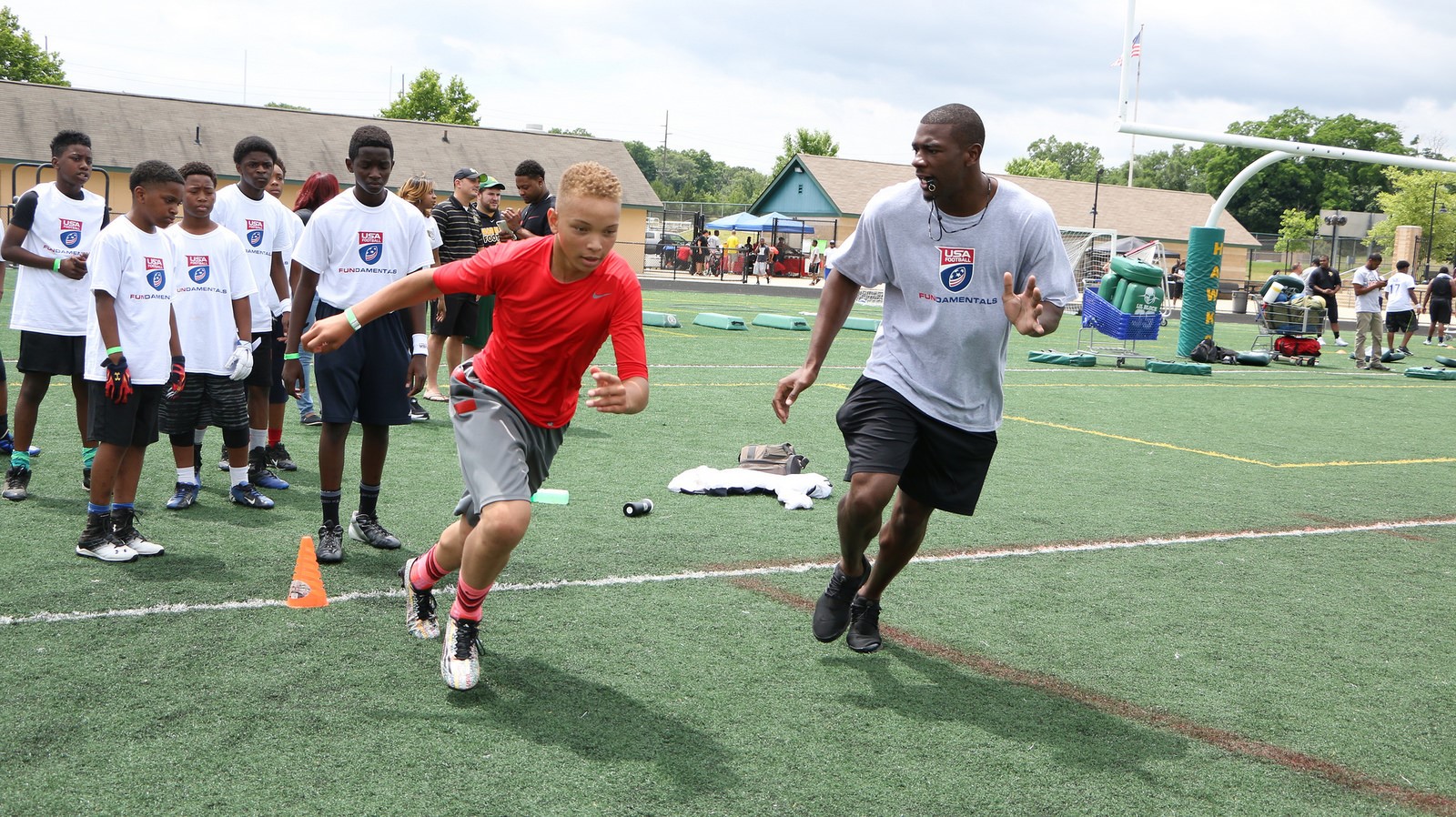 Youth football camp event image